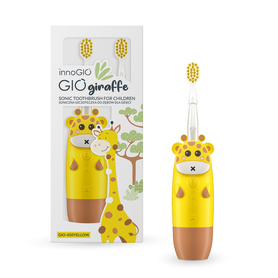 GIOgiraffe Sonic toothbrush for children YELLOW GIO-450YELLOW