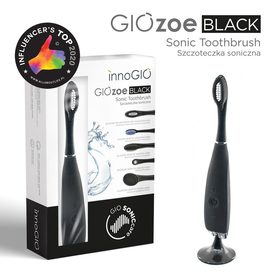 InnoGIO Sonic Adult Eletronic Toothbrush GIOzoe Black GIO-400BLACK