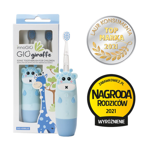 InnoGIO Sonic toothbrush for children GIOgiraffe Blue GIO-450BLUE (1)