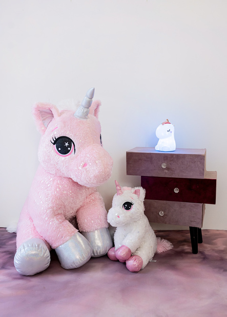  InnoGIO GIOplush Unicorn Rosa Cuddly GIO- 818ROSA 60cm (9)