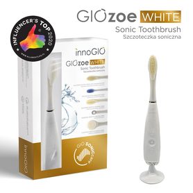 InnoGIO Sonic Adult Electronic Toothbrush GIOzoe White GIO-400WHITE