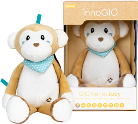 InnoGIO GIOfriends Lucy  Interactive Plush Toy with Music and Night Light GIO-881 