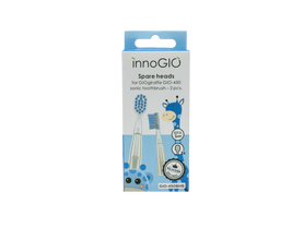 InnoGIO Replacement Toothbrush Heads GIOgiraffe BLUE GIO-450BHB